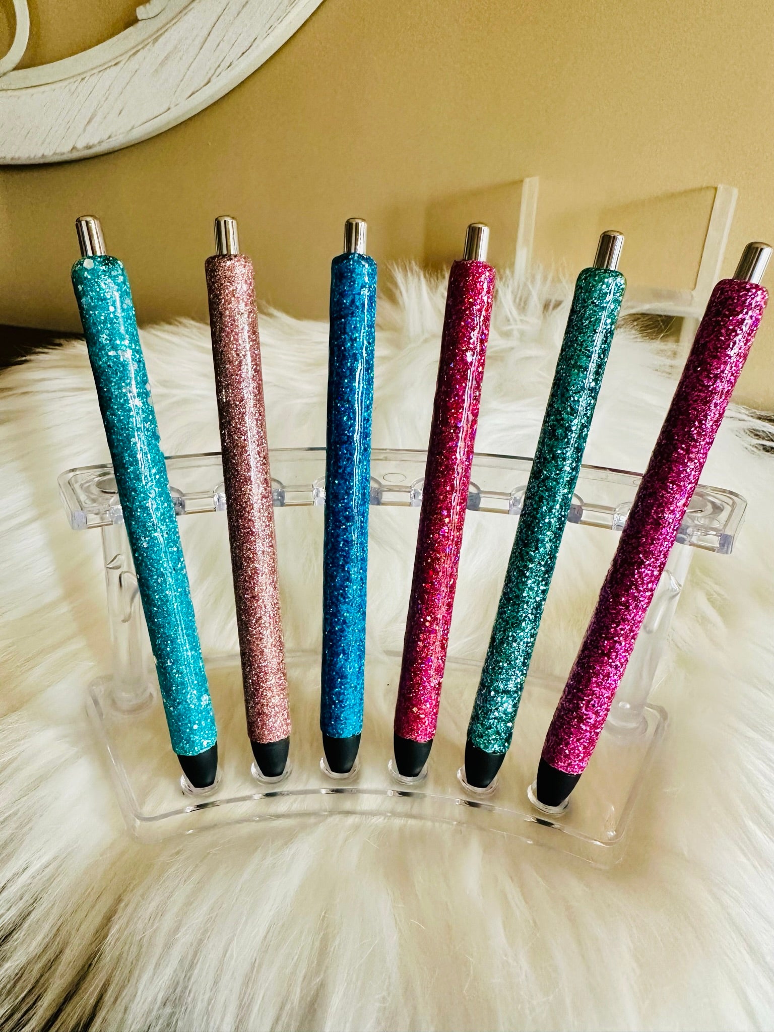 Custom Glitter Refillable Ink Joy Pen - Main Image