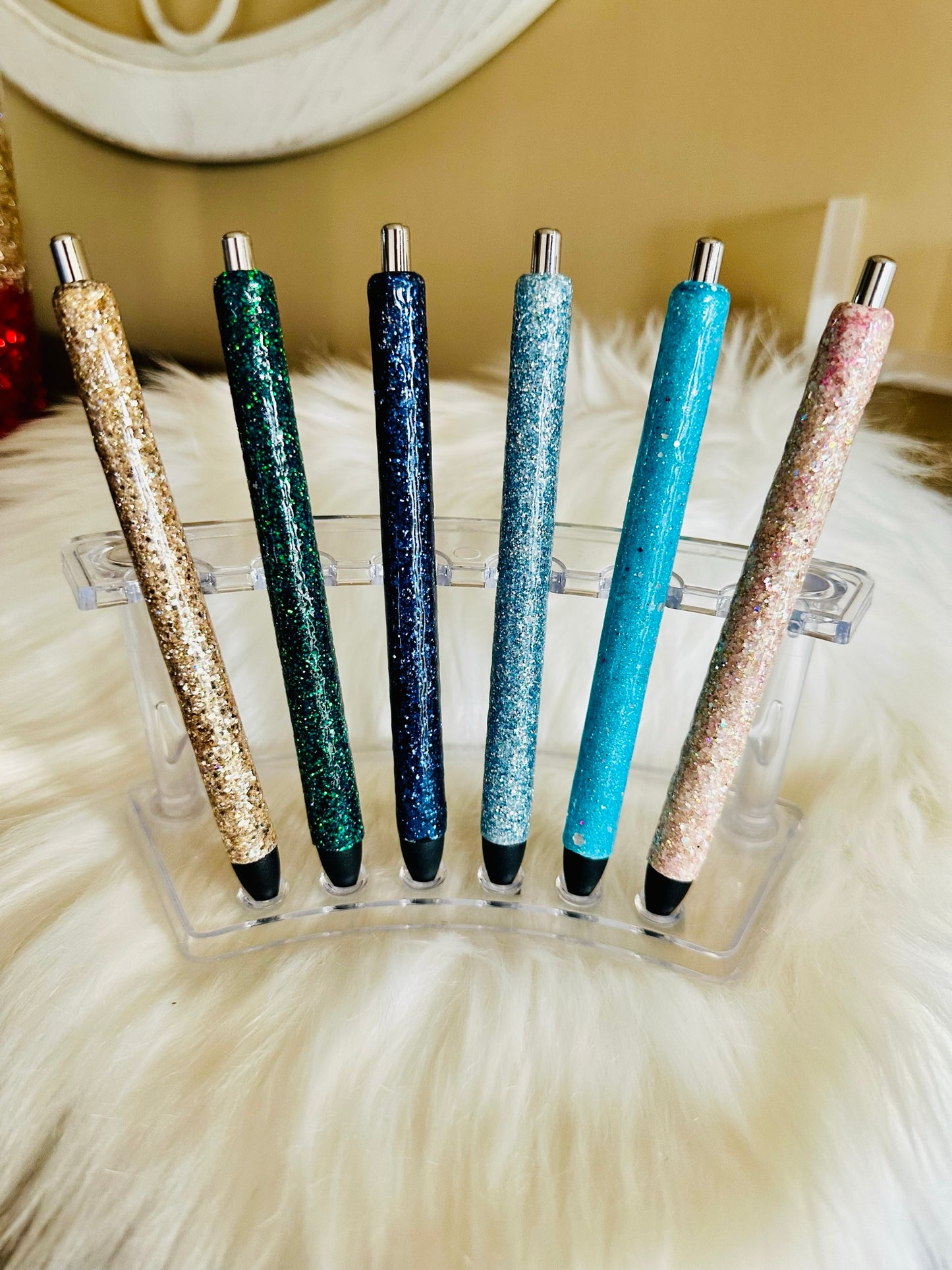 Custom Glitter Refillable Ink Joy Pen