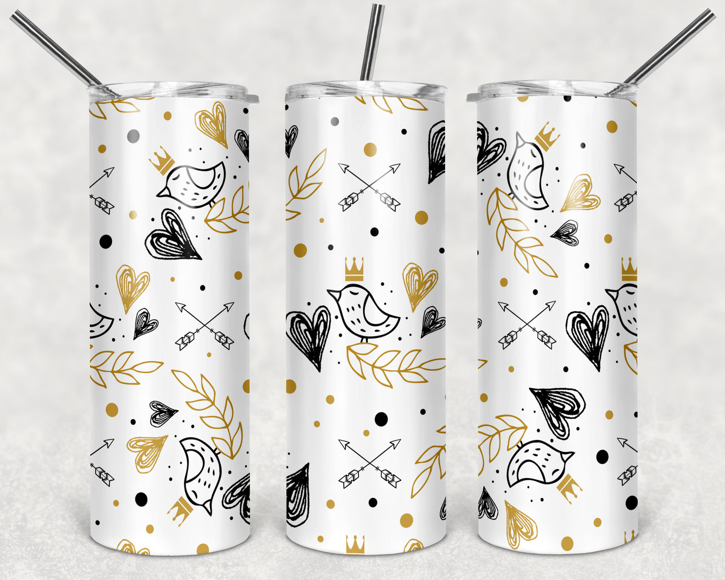 20 oz double wall insulated tumbler. Multiple designs available.