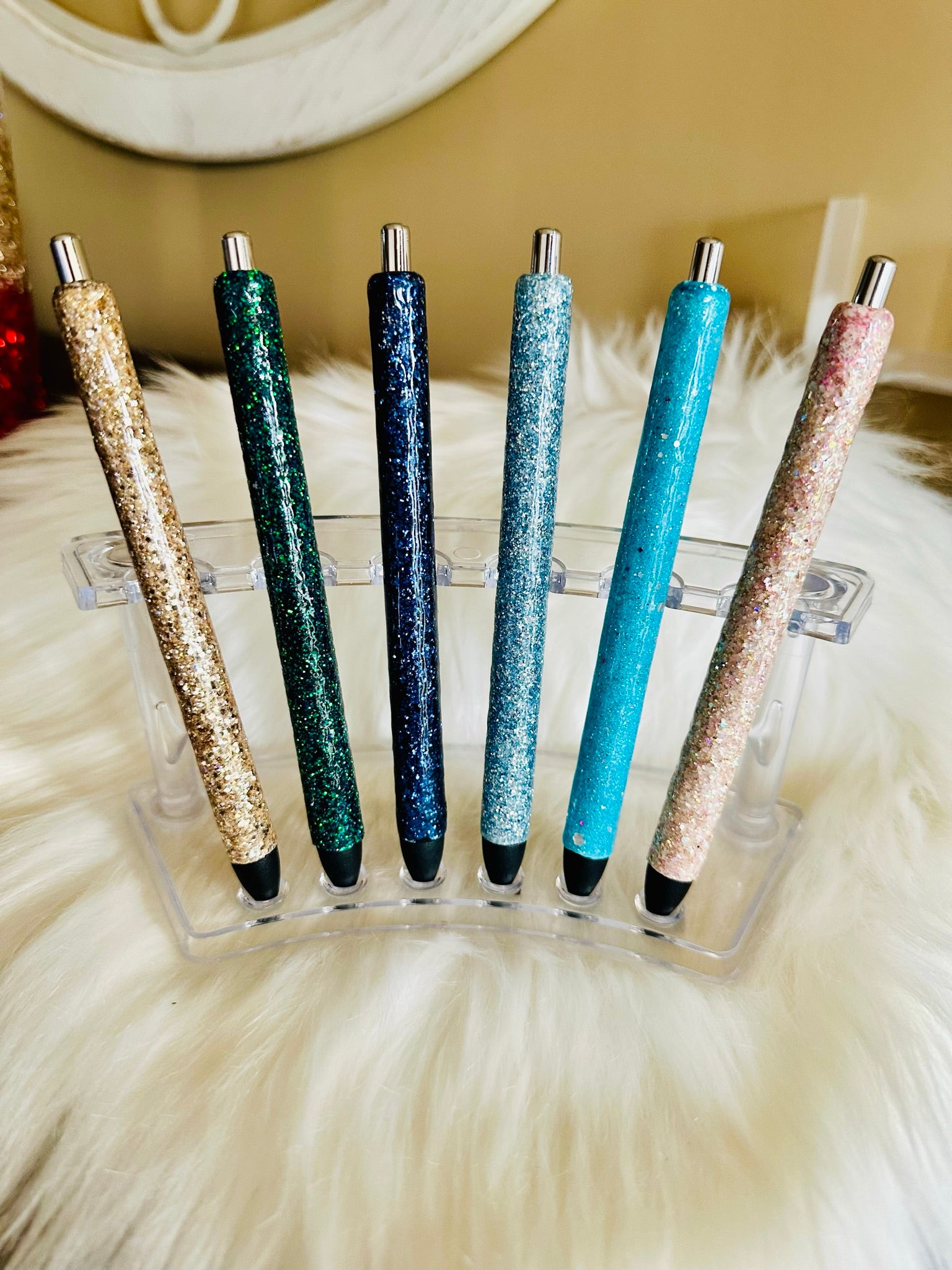 Custom Glitter Refillable Ink Joy Pen – Mumandmecustomcreations