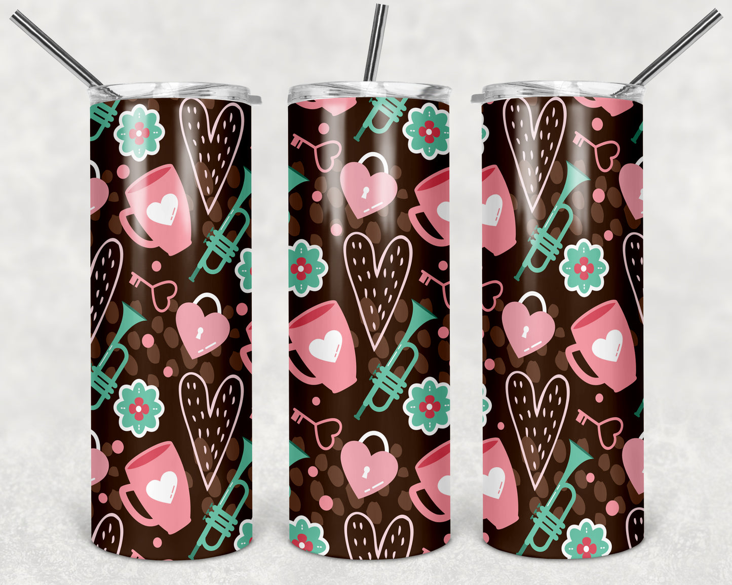 20 oz double wall insulated tumbler. Multiple designs available.